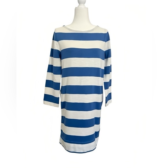 J. Crew Dresses & Skirts - J. Crew Striped Shift Dress – Size S – 100% Cotton